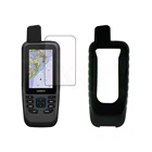 Защитный силиконовый чехол, Защитная пленка для экрана для портативного GPS Garmin GPS MAP 86sc 86 s 86 SC, аксессуары