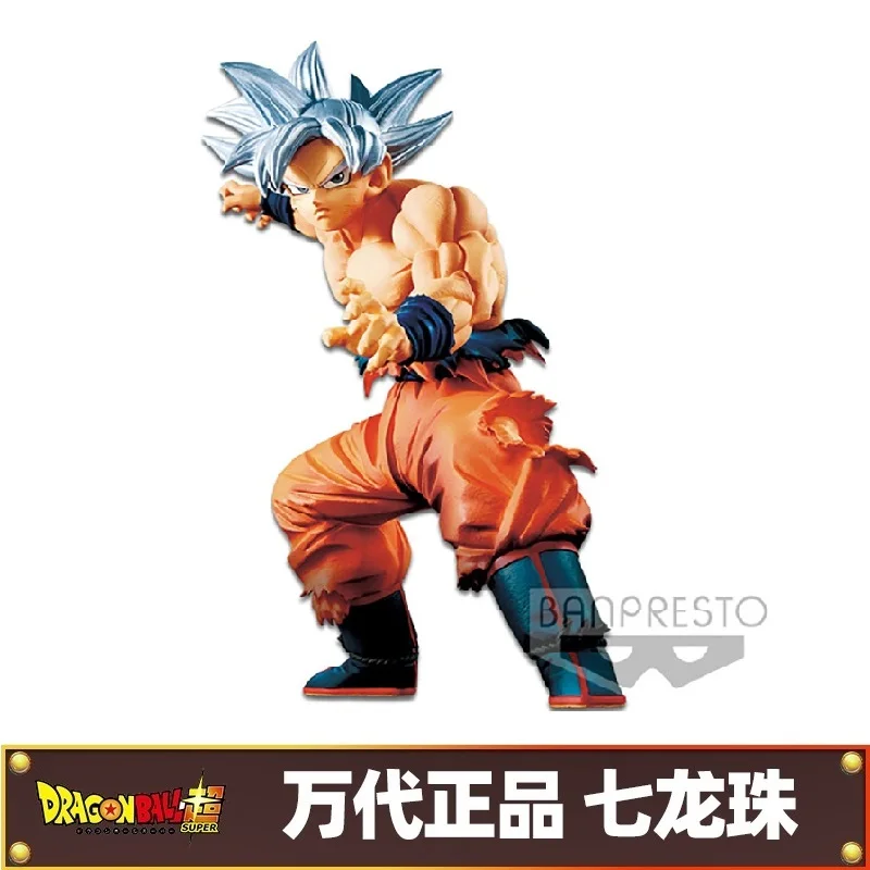 

Bandai Genuine Dragon Ball Son Goku Gogeta Frieza Vegeta IV Action Figure Model Toys Collectibles Fans Gift