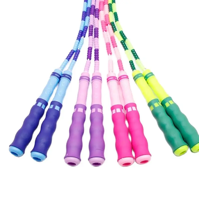 

skipping rope Bamboo kindergarten children's pattern fitness is not knotted Primary and secondary school students bamboo