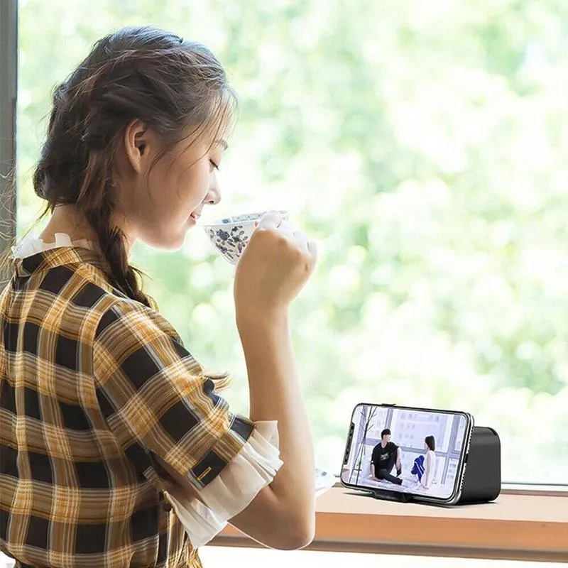 Светодиодные зеркальные часы 1 шт. цифровые настольные радио беспроводные Часы