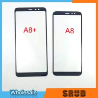 10pcs lcd outer glass with oca laminated for samsung galaxy a8 2018 a530 a530f a8 plus a730 a730f replace cracked outer glass