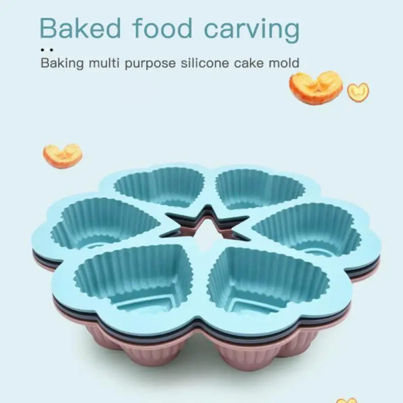 

Creative 3D Heart Mold Cake Candy Mold Chocolate Fondant Candy Paste Decorating Tools For Party Birthday Kitchen Bakeware