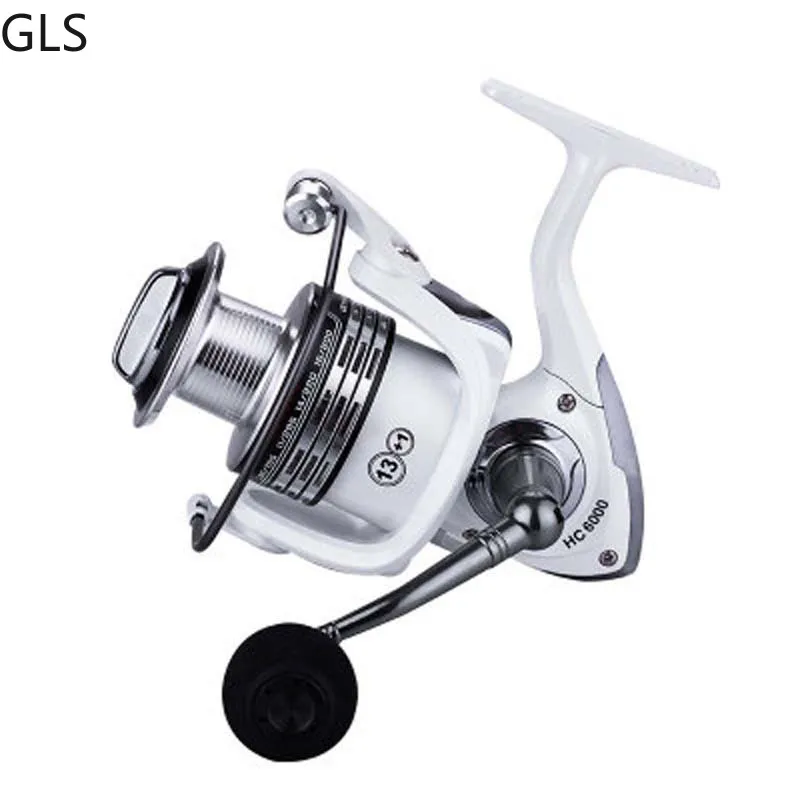 

2021 NEW HC Series 1000-7000 High Quality Water Resistant Spinning Reel Gear Ratio 5.2:1 High Speed Carp Fishing Reel