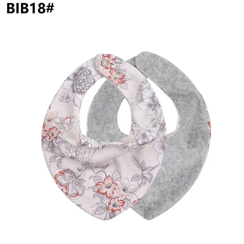 

Cute Newborn Boys Girls Feeding Saliva Towel Baby Bandana Cotton Bibs 19QF