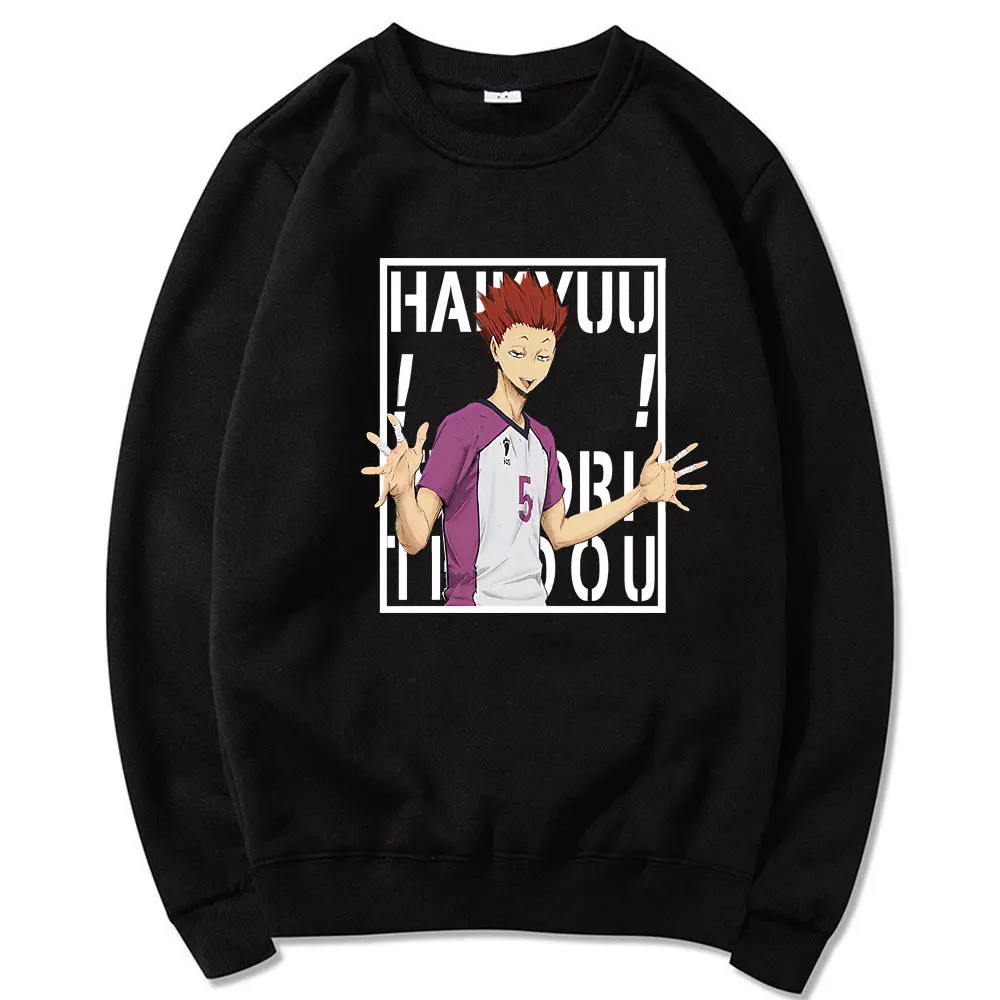 

2021 японский аниме-волейбол Junior Толстовка Для мужчин с длинным рукавом Takano кампус свитер с рисунком в виде Для мужчин свободного покроя для т...
