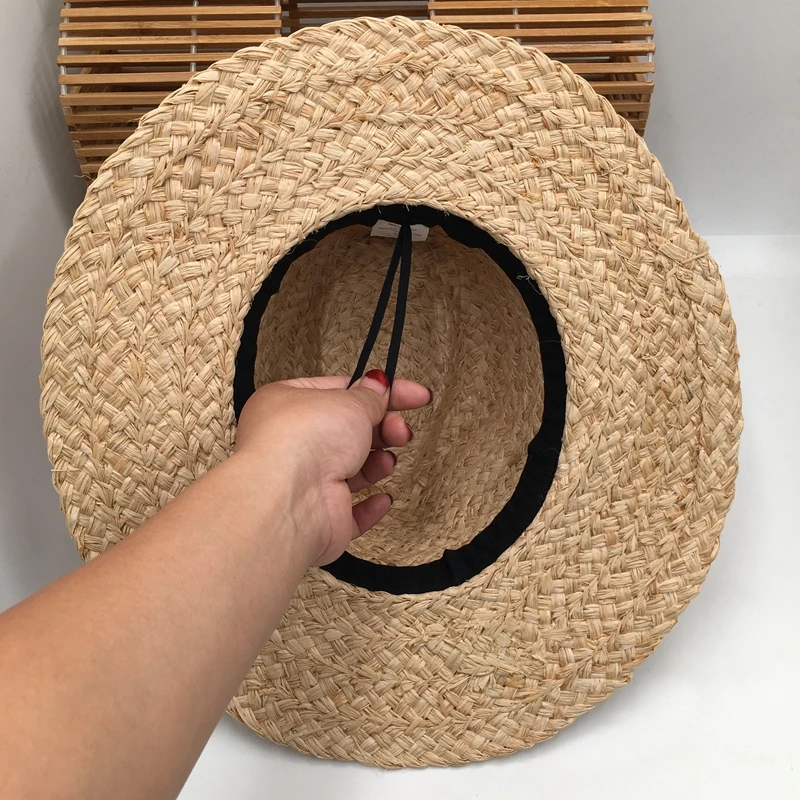 

Spring, summer, new jazz straw hat M cap, hat and sunbonnet is prevented bask in female hat bowknot tide restoring ancient ways