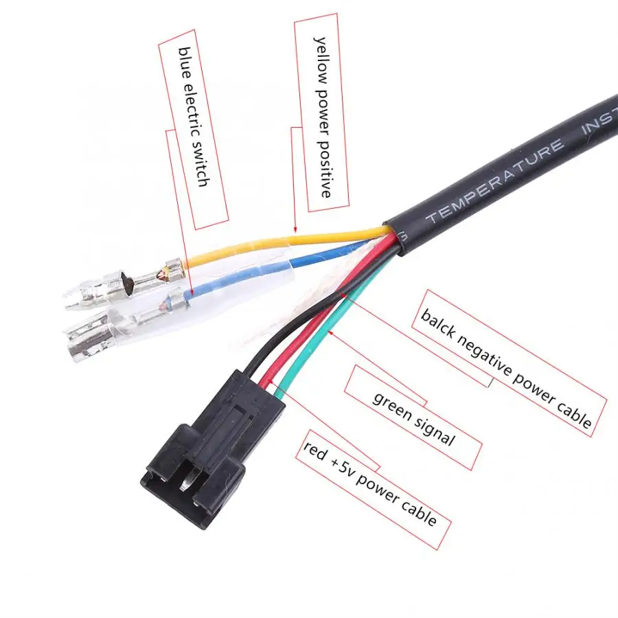 12 V-99 V электрический велосипед дроссель скутера ручка руль светодиодный цифровой