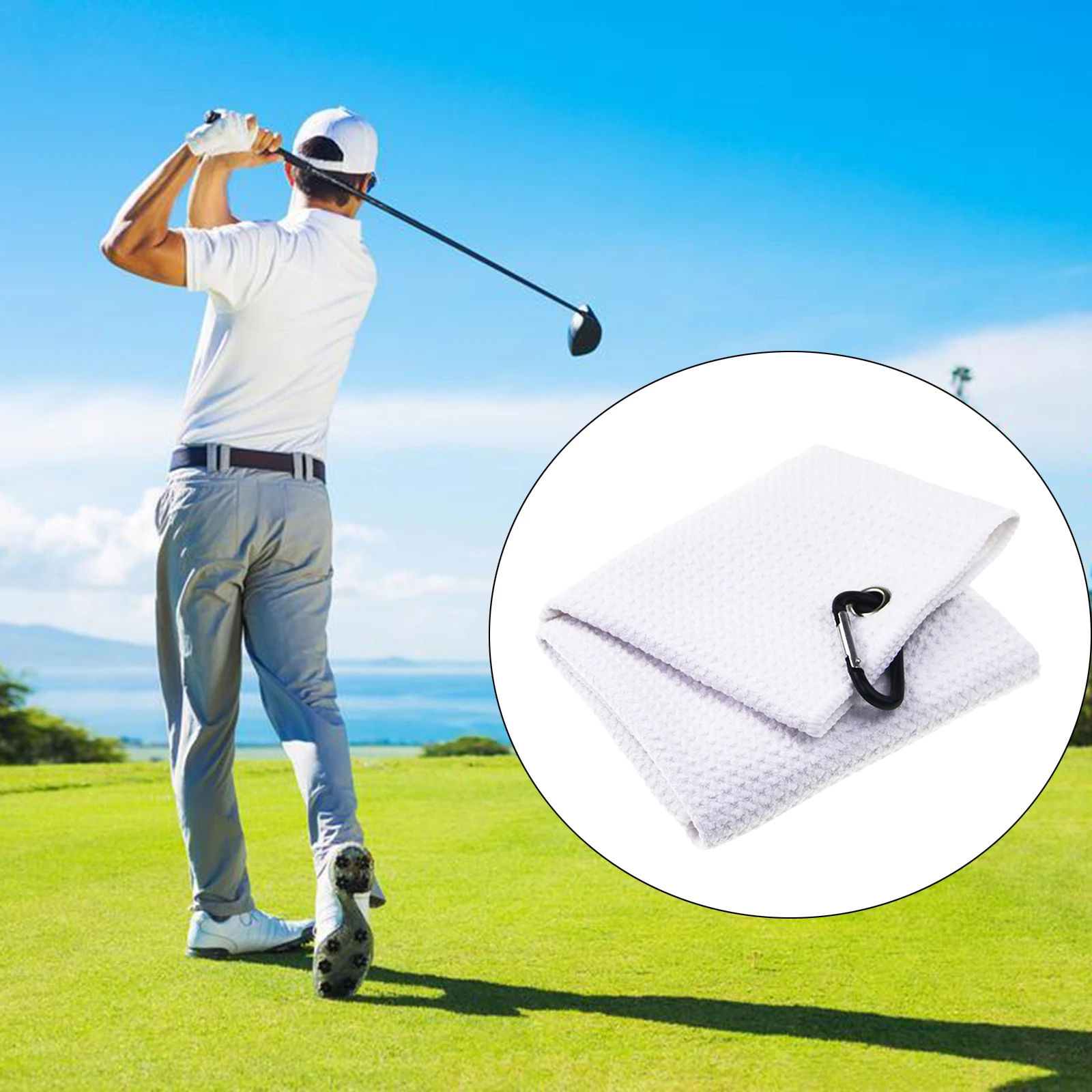 

Удобное суперсветильник полотенце для гольфа, мягкое полотенце из микрофибры, уличные аксессуары