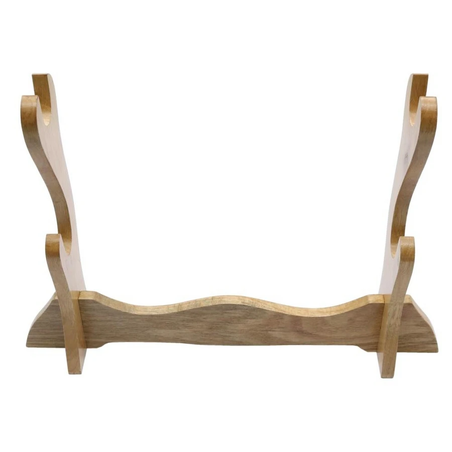 Samurai меч катана вакидзаси Танто держатель стенд дисплей 2 слоя настоящее дерево |