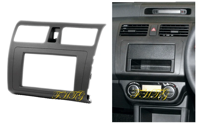 Автомобильная Радио фасция gps навигационная панель подходит для 2009 SUZUKI SWIFT (с