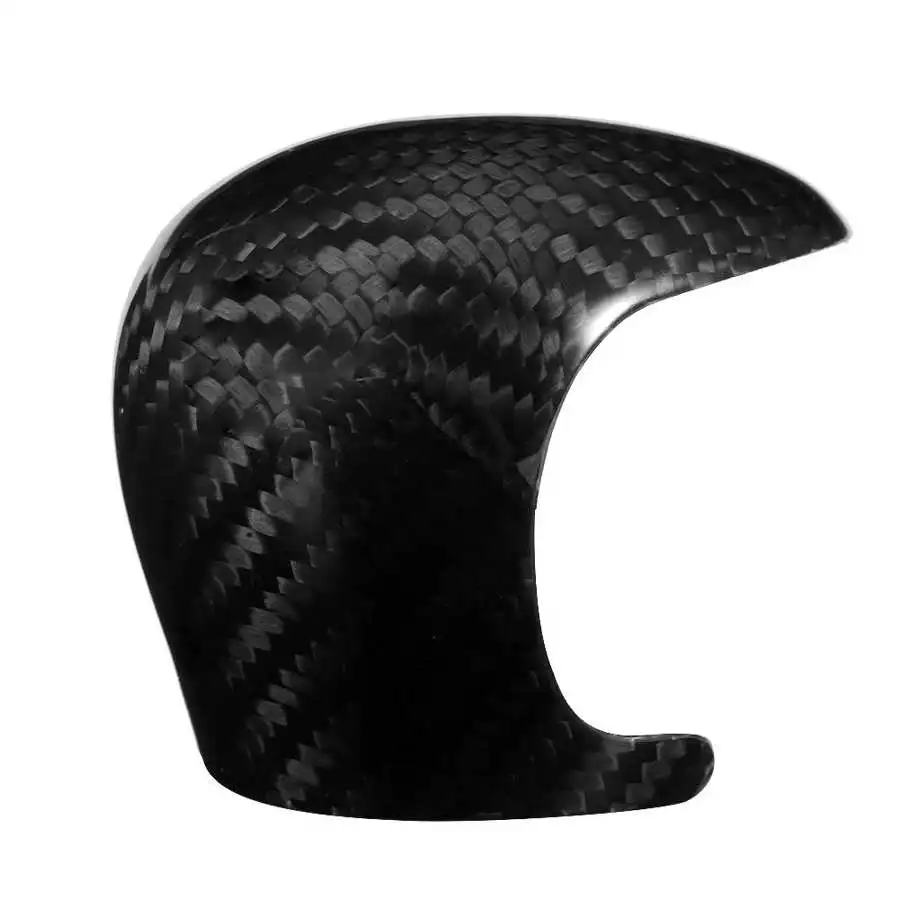 Ручка переключения передач из углеродного волокна накладка на голову Наклейка