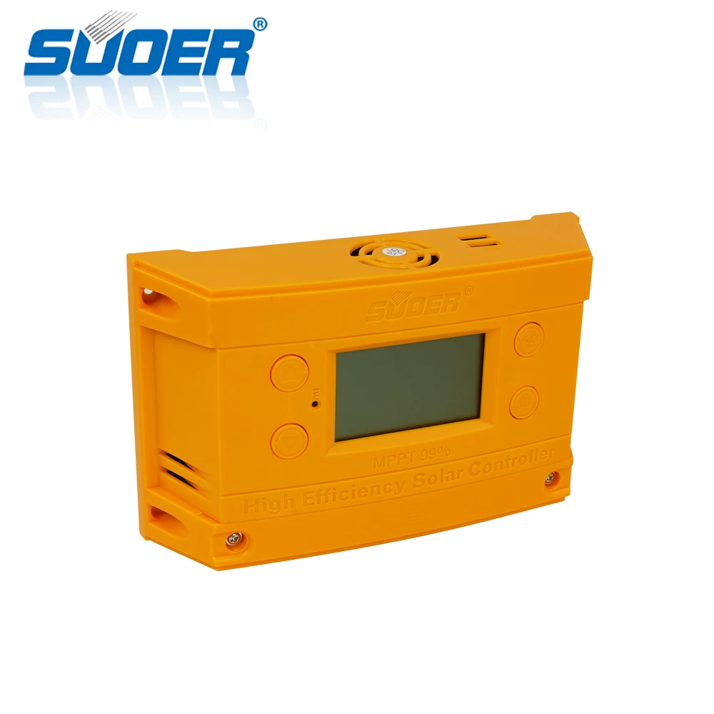 Suoer【 MPPT Контроллер заряда 】 12V/24V 20A регулятором солнечного Зарядное устройство