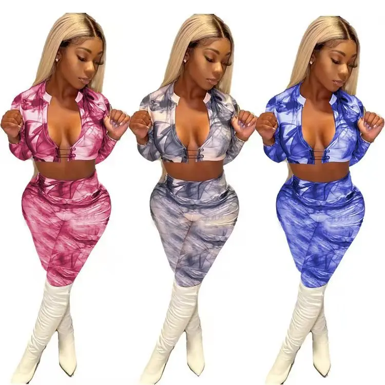 

Женский комплект из двух предметов с надписью S-2xl, Осень-зима 2021, сексуальный кроп-топ и брюки, модные наряды, одежда для вечеринки и клуба, оп...