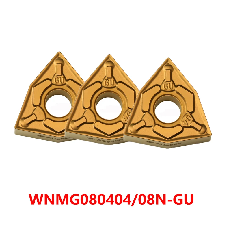 

WNMG080404 WNMG080408 N-GU AC820P AC810P AC830P WNMG 080404 080408 Carbide Inserts Turning Tool Lathe Cutter CNC 100% Original