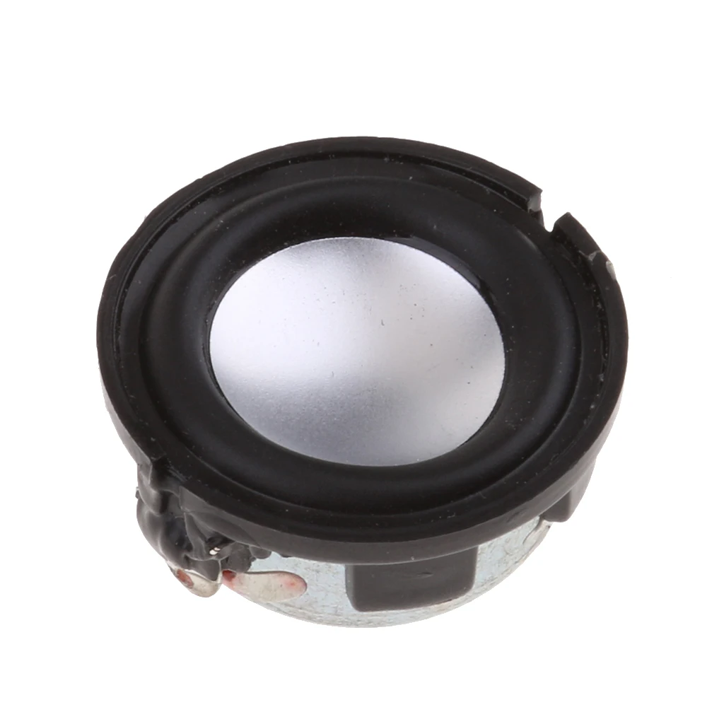 23 мм 2 Вт Стереодинамик 1 ''дюймовый 4Ohm полный диапазон DIY громкий динамик n arbon волокно и резиновая кромка материал прочный