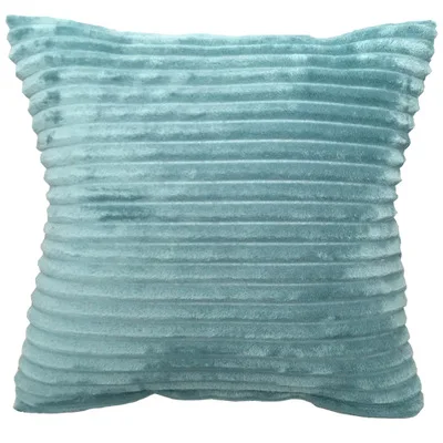 Мягкий плюшевый чехол для подушки декоративные наволочки в полоску наволочка