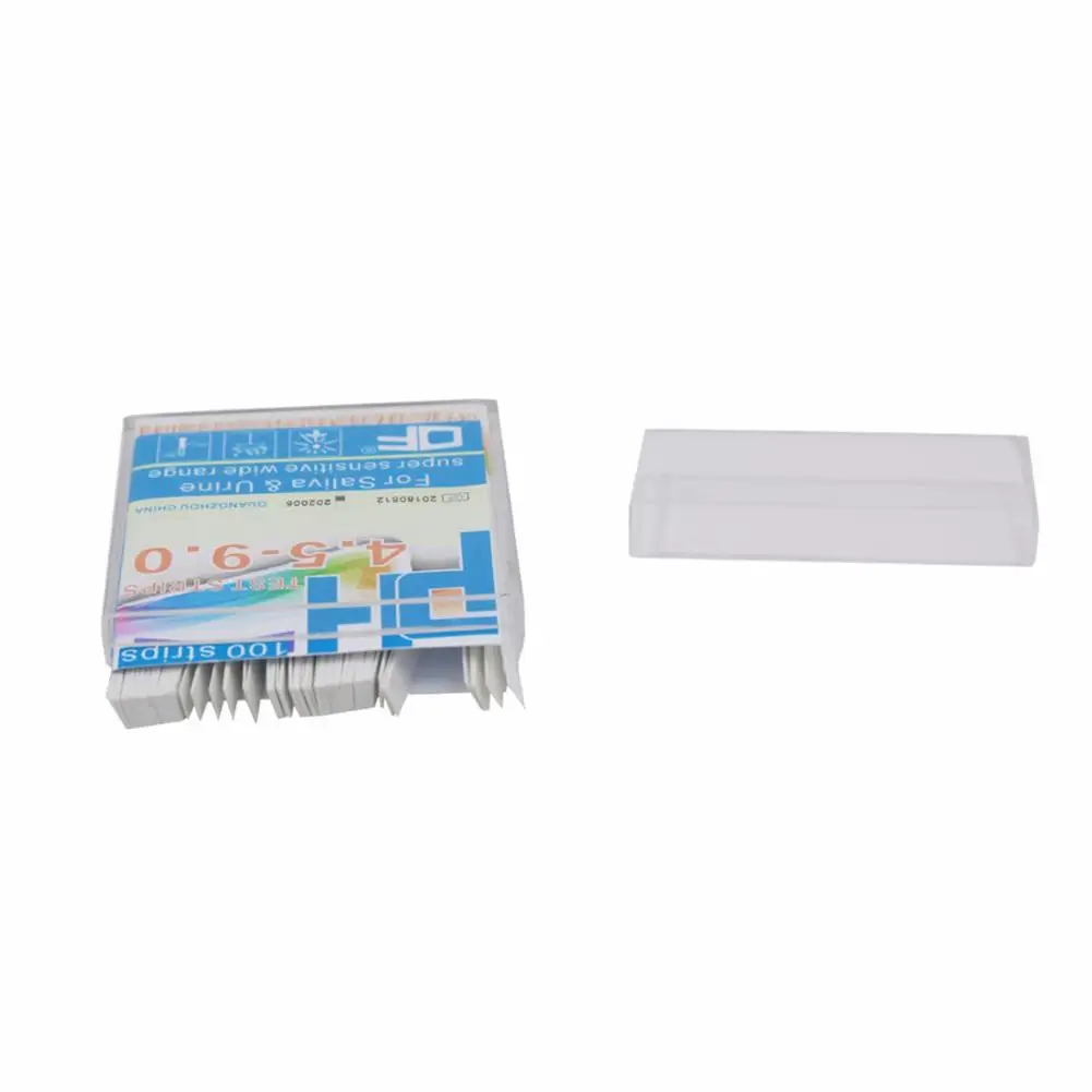 100 полосок/коробка 4 5 9 0 двухцветная Точная рН человека кислотная тестовая бумага