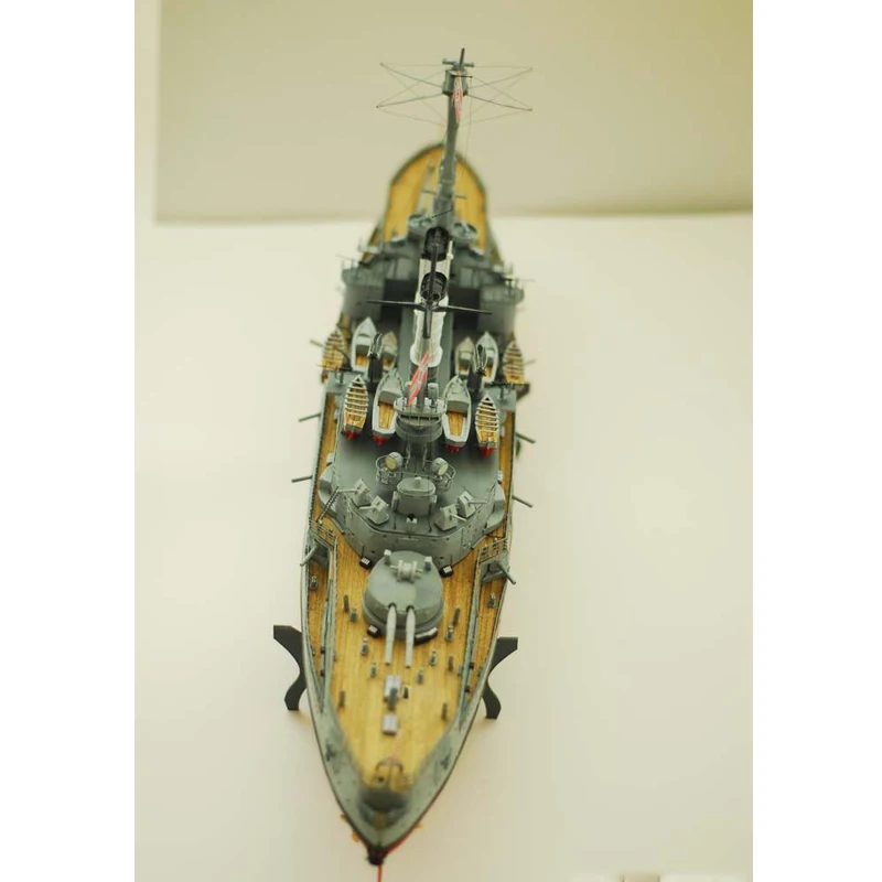 Модель карты корабль игрушка масштаб 1:200 Немецкий SMS Schleswig Holstein Battleship 66 см