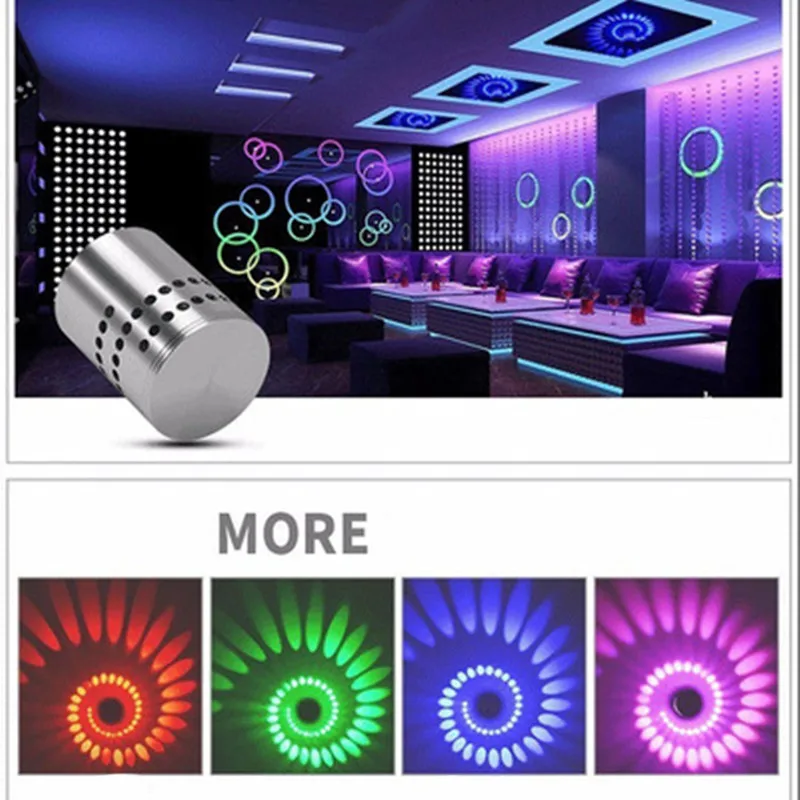 Светодиодный настенный светильник в современном стиле алюминиевая лампа для