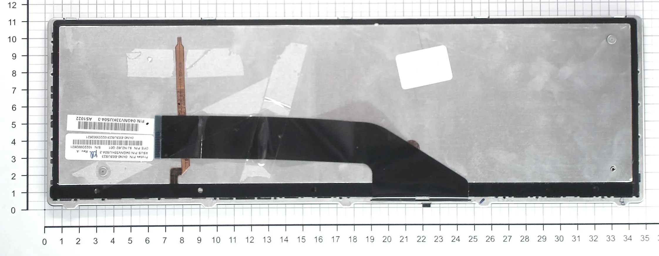 Клавиатура для Asus K50 K51 K60 K62 K61 X5D X51 X70 K70 K72 Series p/n: 04GNV33KUS04-3 04GNV91KRU00-1 04GNV91KRU00-2 |