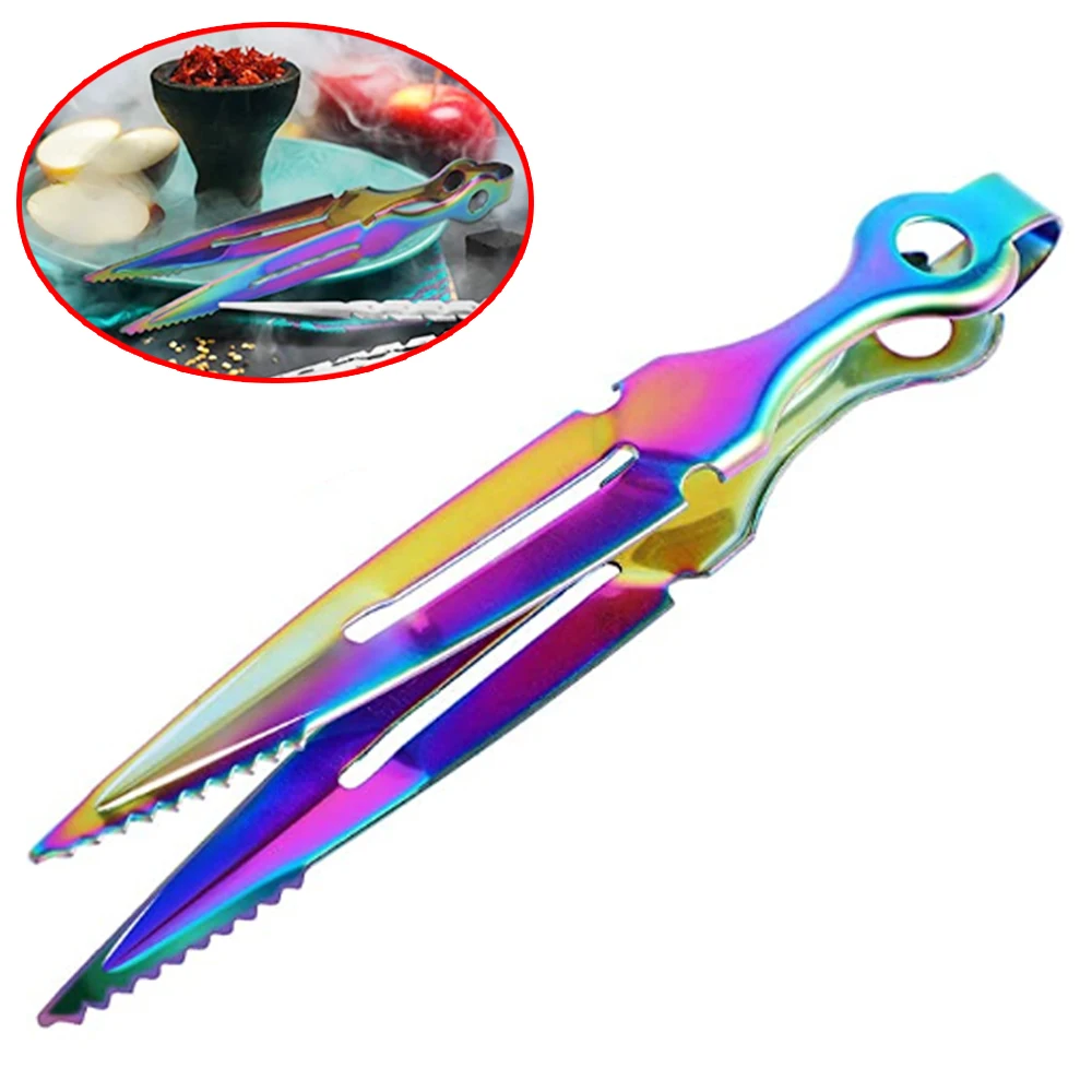 

10 шт из нержавеющей стали для кальяна щипцы Длина 230 мм Shishia табак сигареты клип Чичи калауд трубка для кальяна аксессуары