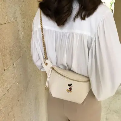 Сумка мессенджер Disney с Микки Маусом Женская нагрудная Сумочка на плечо