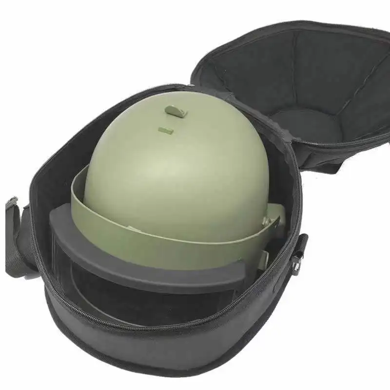 Outdoor Sports  Single Shoulder Back Portable Am95 Helmet Bag Large Bucket Bag Tactical Helmet Storage Bag 600D Fabric