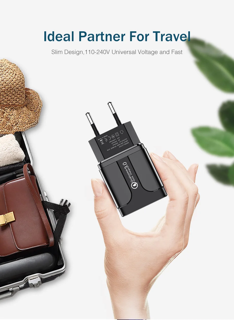 QC 3,0 4,0 USB зарядное устройство для Xiaomi samsung huawei QC3.0 быстрое зарядное устройство Turbo настенное зарядное устройство для мобильного телефона с микрокабелем type-c