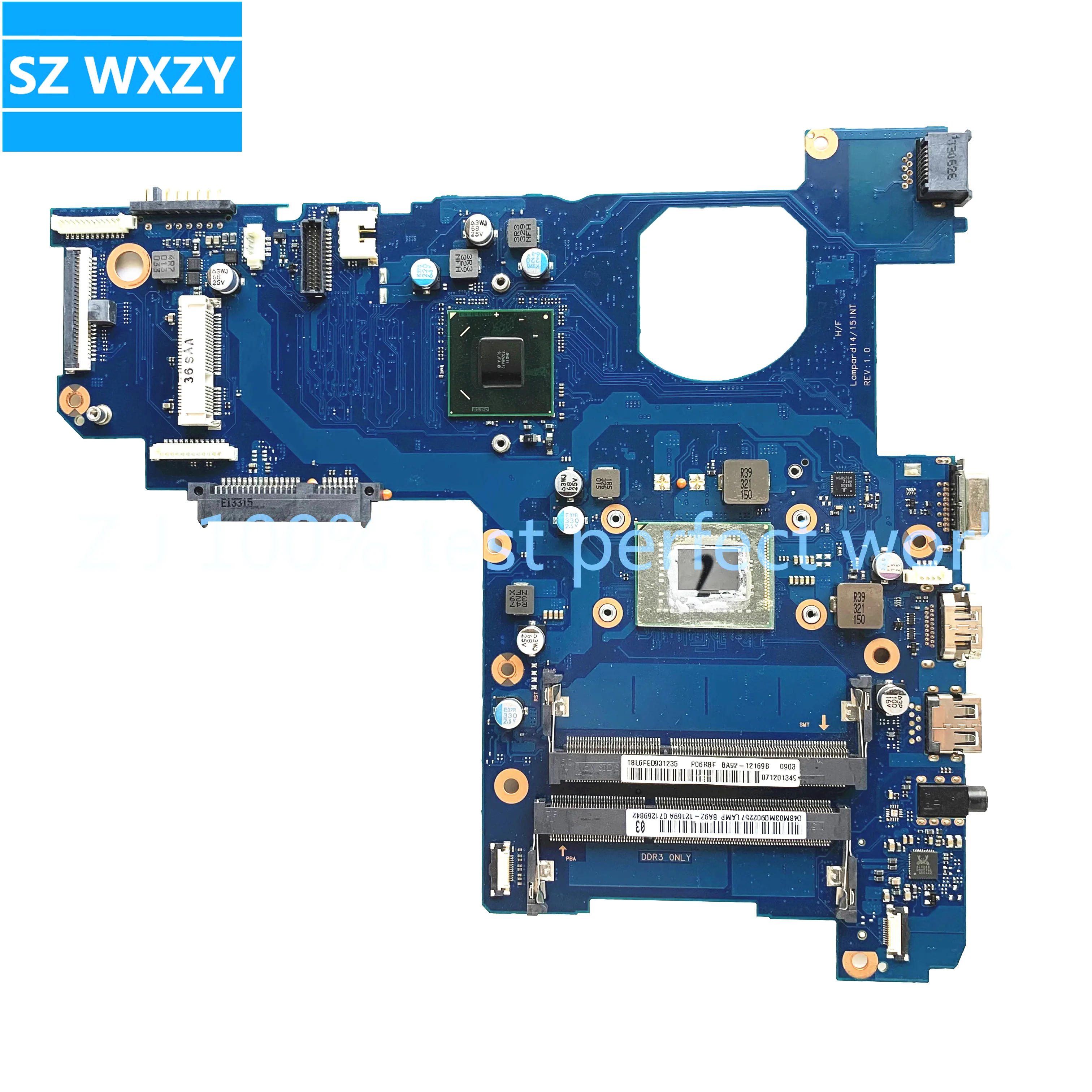 Для Samsung NP300E5E NP270E5E Материнская плата ноутбука BA92 12169A 12169B BA41 02206A DDR3 материнская 100%