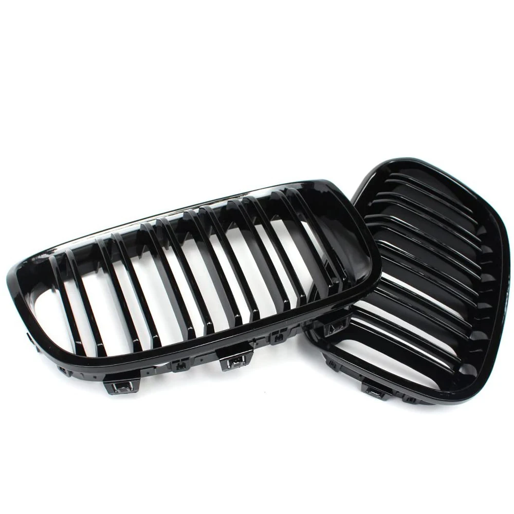 1Pair Grill Auto Front Bumper Grille Kidney Replacement Grilles For BMW 1 Series F20 F21 116i 118i 120i 120d 125i 2012 2013 2014 - купить по