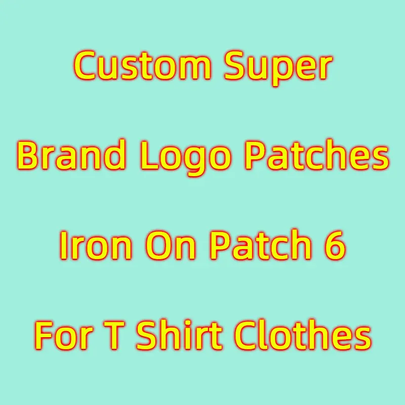 

Stripes on Clothes Brand Iron on Letters Patches for Jackets Clothing Embroidery Appliques DIY Brand Sew Patch Badges Stickers