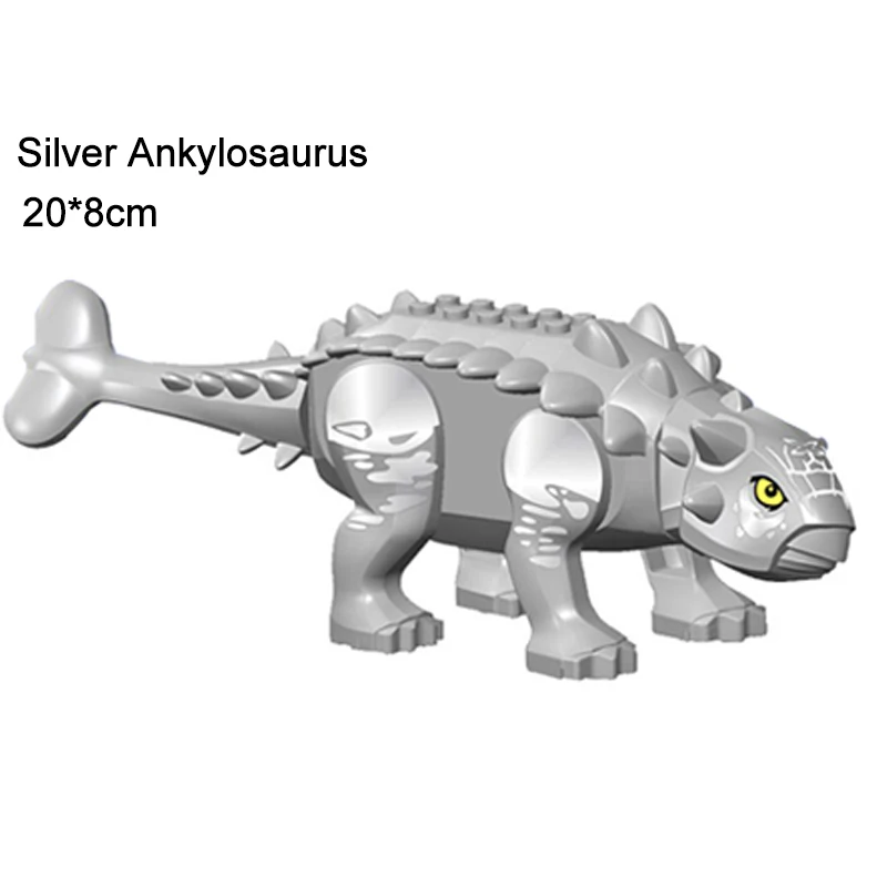 Большой динозавр сборный в мире строительные блоки динозавры Анкилозавр