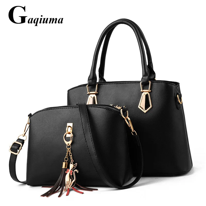 Женская сумка Кроссбоди gaqiuma Большая вместительная с украшением в виде кота и