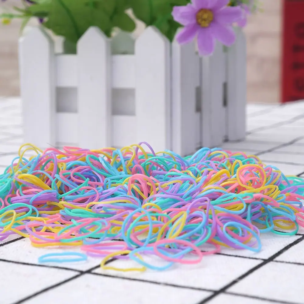 Резинка детская для волос из термополиуретана 1000 шт./пакет|Аксессуары девочек| |