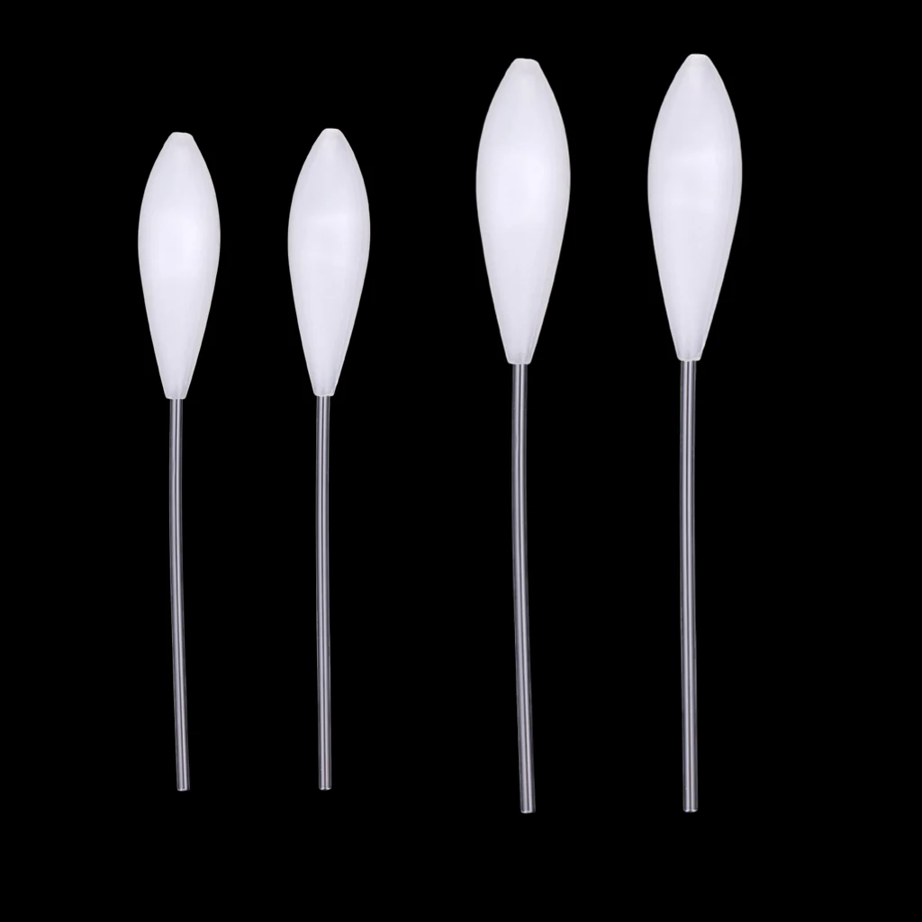 4pcs Floating Bombarda Trout Pose Sbirolino  Floats Sea Acrylic Lure Fishing Floats 5.7g & 10g 2