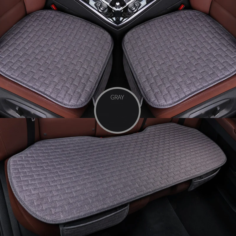 Автомобильные сиденья WLMWL льняные подушки для Volvo Все модели s60 v40 xc70 v50 xc60 v60 v70 s80 xc90 v50 c30 s40 автомобильные аксессуары противоскользящие