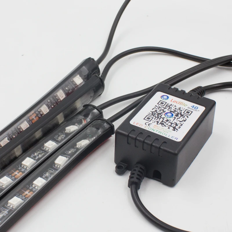 Светодиодная лента RGB LED под автомобильным светом система нижнего тела неоновый