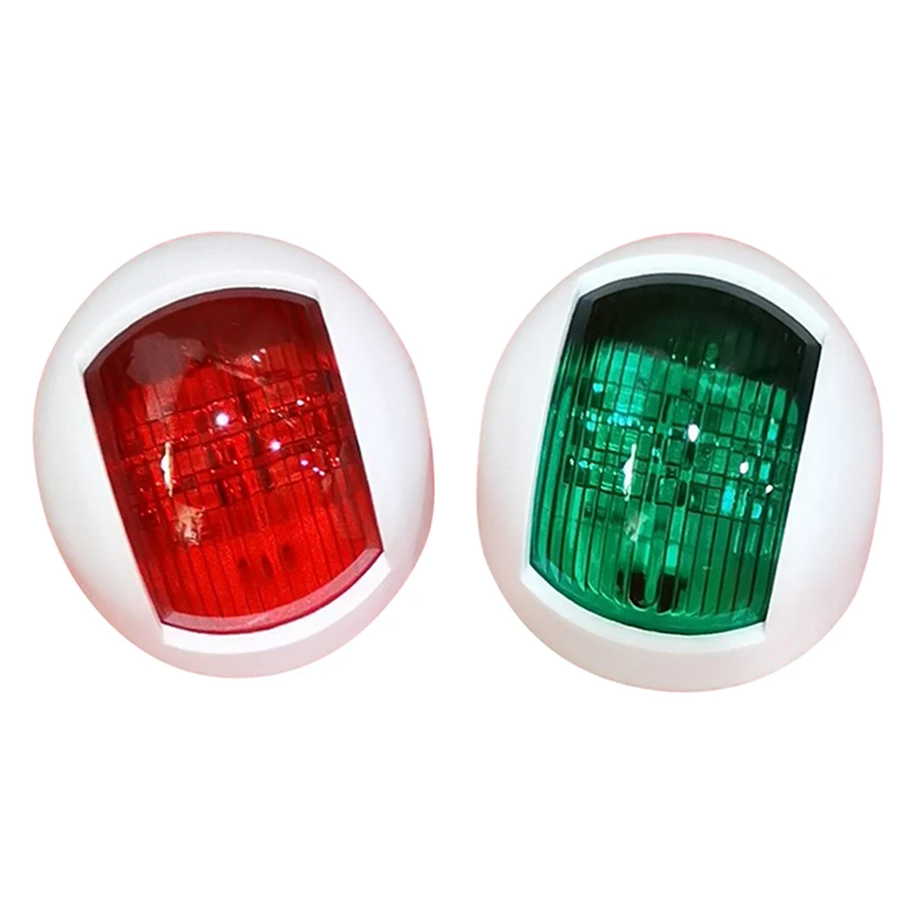 

2x Marine Boat Navigation Light Sailing Lamp LED Signal Light for Fishing Yacht Truck Van