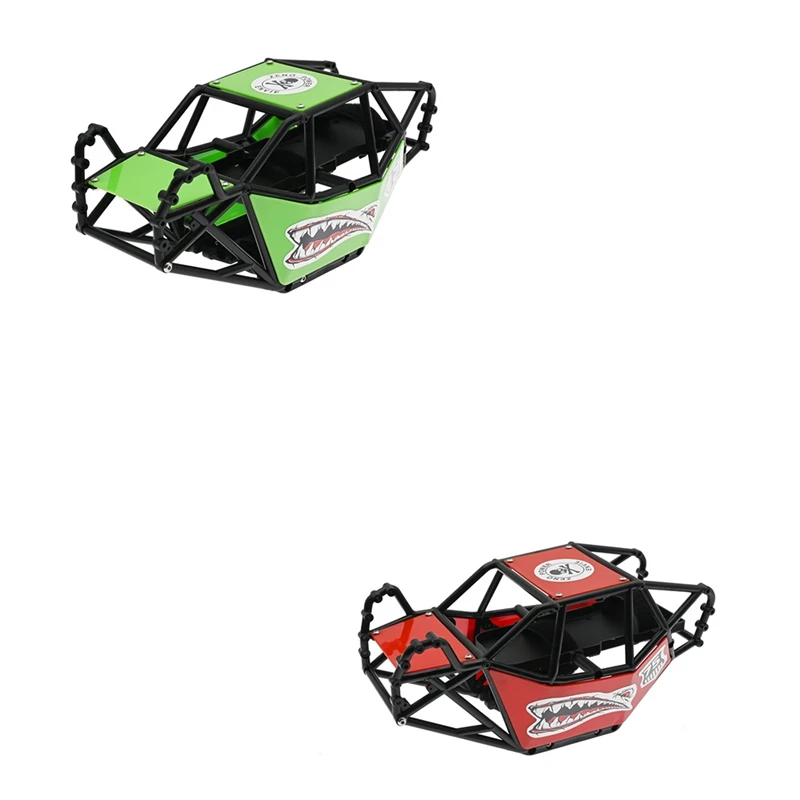 

Nylon Rock Buggy Roll Cage Body Shell for 1/10 RC Crawler Car Axial SCX10 & SCX10 II 90046 DIY Parts