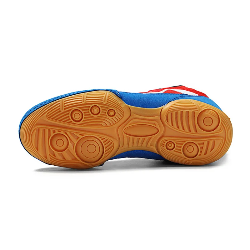 USHINE Children's Wrestling Shoes Breathable Mesh Boxing Sneakers Children Lighting Lighting Boxing Shoes Boys Woman Wrestling S