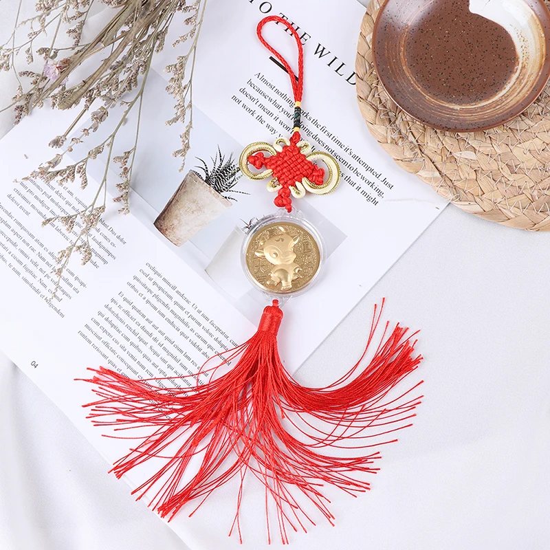 Новогодний подарок 2021 памятная монета быка коллекция монет художественное