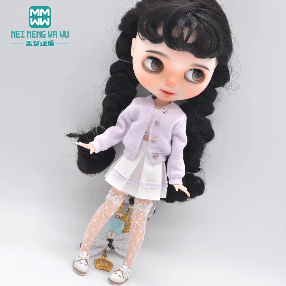 1 шт. Одежда для кукол Blyth модные футболки юбки кроссовки Azone OB23 OB24 1/6 аксессуары |