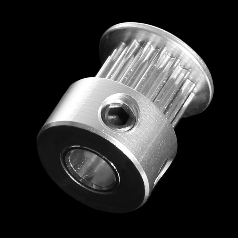 Шкив ремня ГРМ GT2 16 зубчатый шкив алюминиевый диаметр 5 мм ширина 6 мм|Детали и