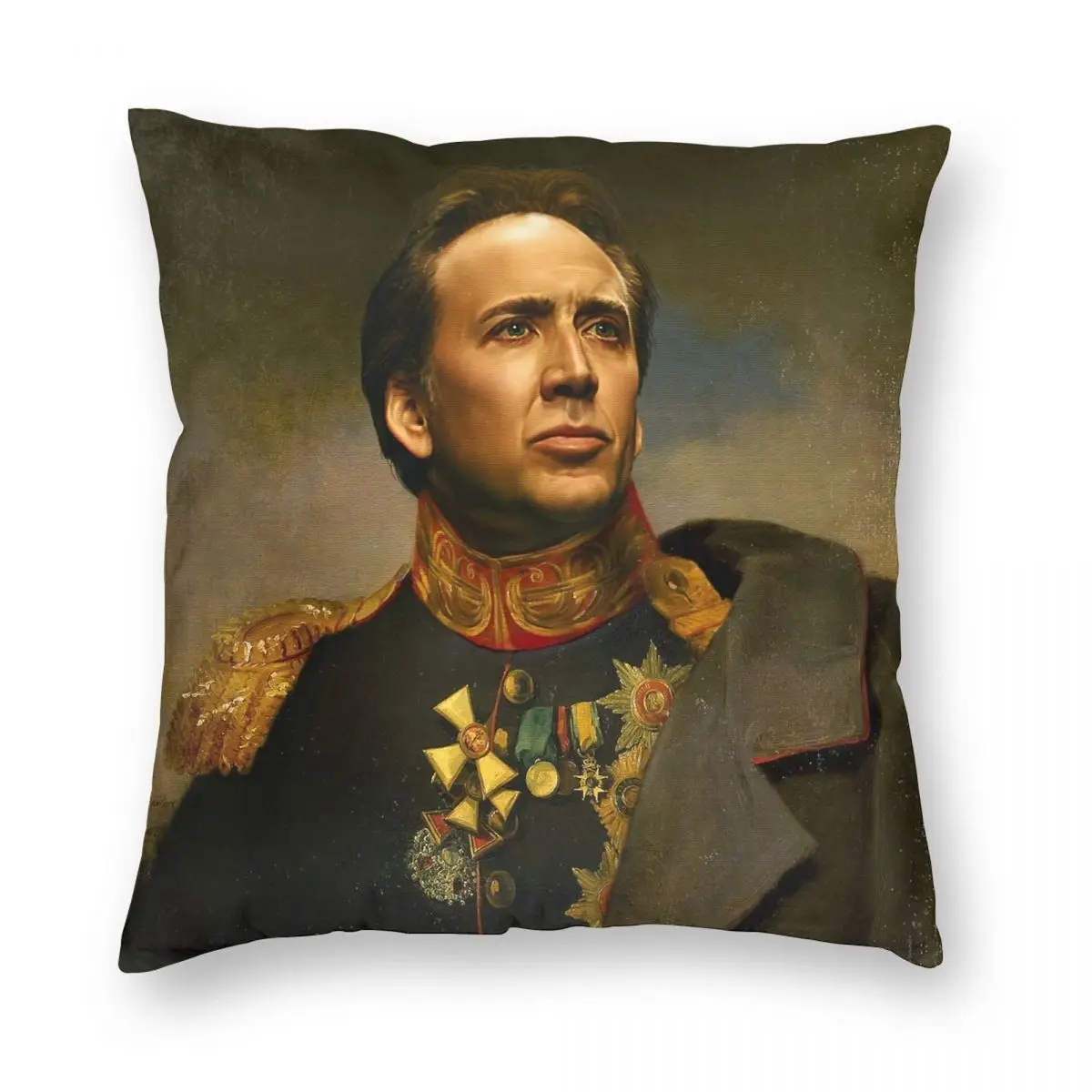 

Nicolas Cage Replaceface Pillowcase Polyester Linen Velvet Printed Zip Decor Throw Pillow Case Home Cushion Cover Wholesale 18"