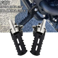 for harley pan america 1250 pa1250 panamerica1250 2021 2020 motorcycle highway front foot pegs folding footrests clamps 22 25mm