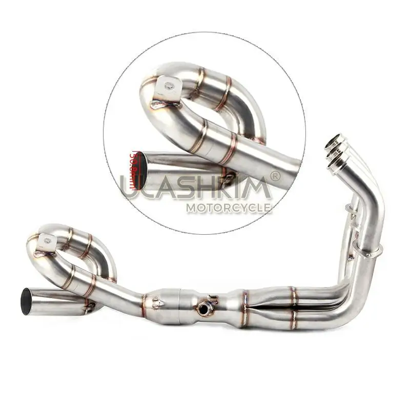 

Motorcycle Exhaust Muffler Middle Pipe Full System For Yamaha MT-09 FZ-09 2013 To 2020 MT09 SP 2017 To 2020 XSR 900 2016 to 2020