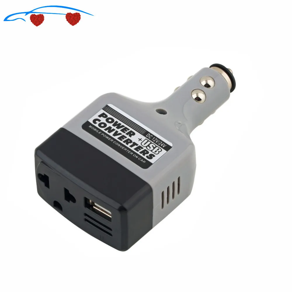 1 шт. DC 12V к переменному току 220V автомобильный преобразователь питания инвертора
