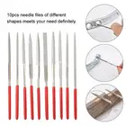 Алмазная пилка 3x140 мм, 10 шт., мини-пилка, набор, деревянный рашпиль, лапидория, керамические ювелирные изделия, сделай сам, резак, резьба, инструмент для ремонта