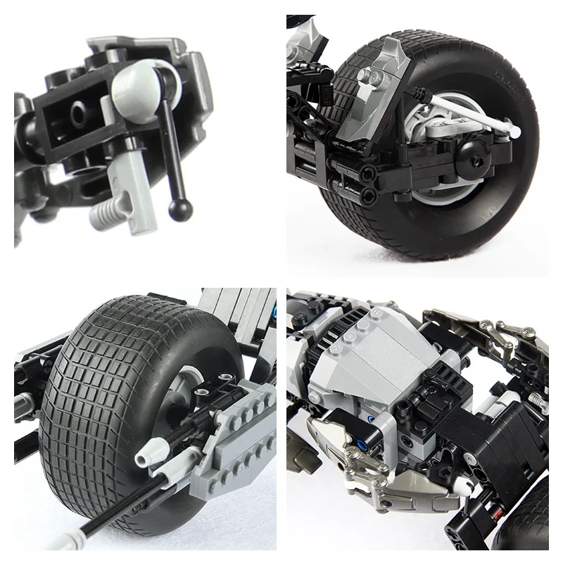 Decool 7115 Fit DC Бэтмен фильмы BatMobile Pod 5004590 07061 мотор Супер Герои 338 шт. строительные