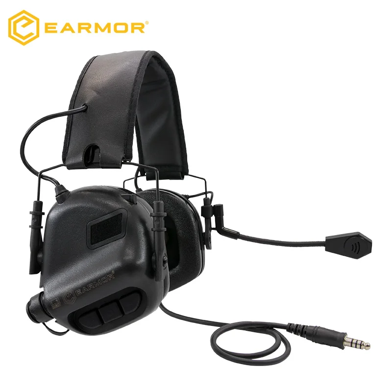 

Tactical Headset Earmor M32 Walkie-talkie Noise Cancelling Military Headphones Hearing Protector Ear Protection Gun Headphones
